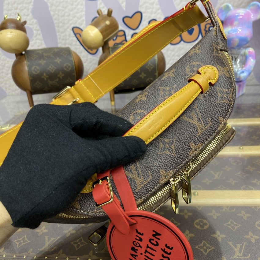 Replica Louis Vuitton Bumbag Rush-brown - premium-grade designer purse dupe