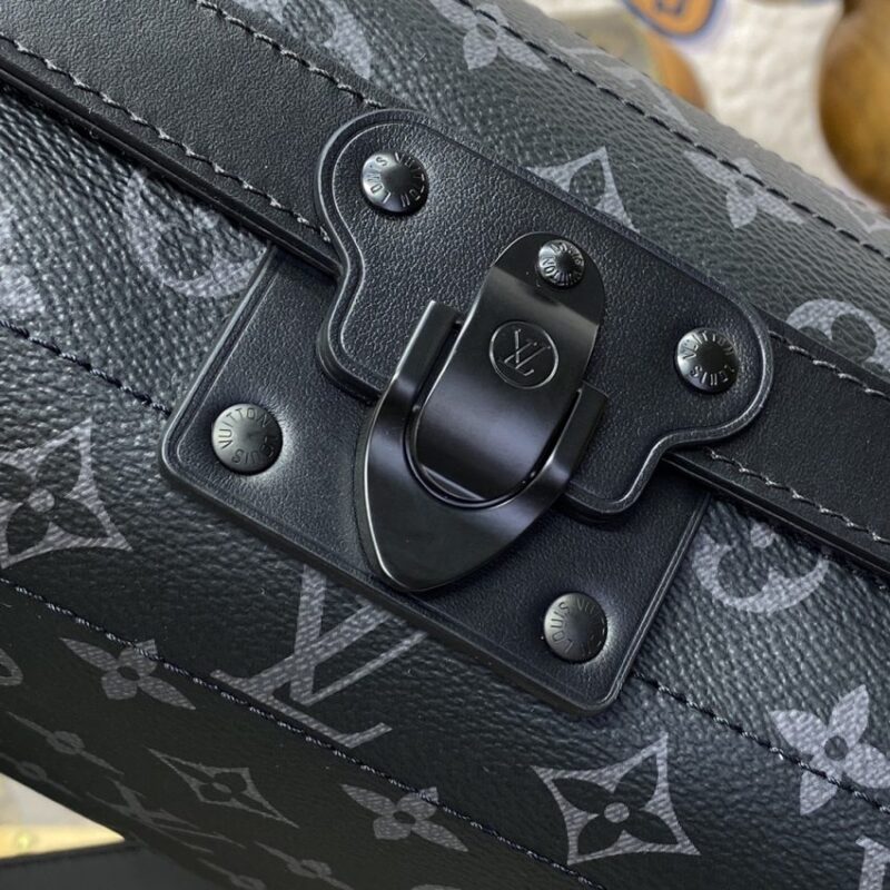Replica Louis Vuitton Soul Trunk East West Black - near-authentic luxury replica handbag
