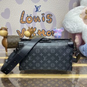 Replica Louis Vuitton Soul Trunk East West Black - premium-grade designer purse dupe