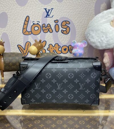 Replica Louis Vuitton Soul Trunk East West Black - premium-grade designer purse dupe