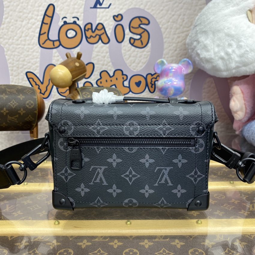 Replica Louis Vuitton Soul Trunk Cross-Body Black - realistic designer-inspired fake bag