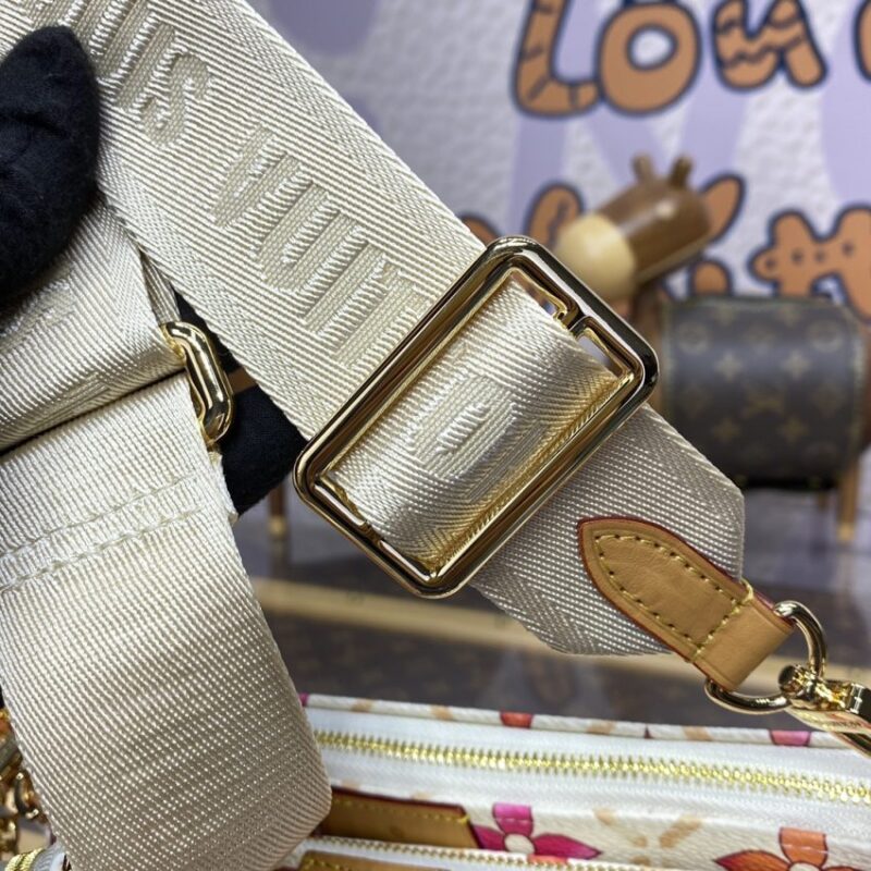 Replica Louis Vuitton Multi Pochette Accessoires Orange - realistic designer-inspired fake bag