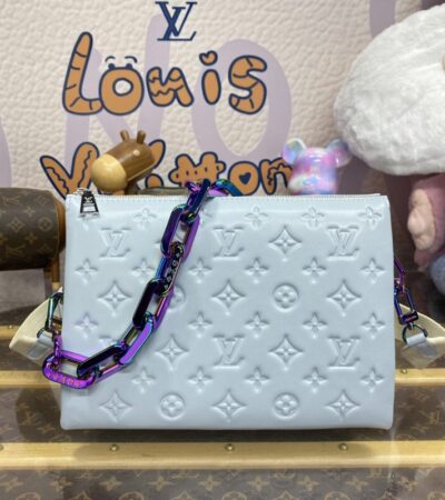 Replica Louis Vuitton Coussin Blue - high-quality designer bag clone