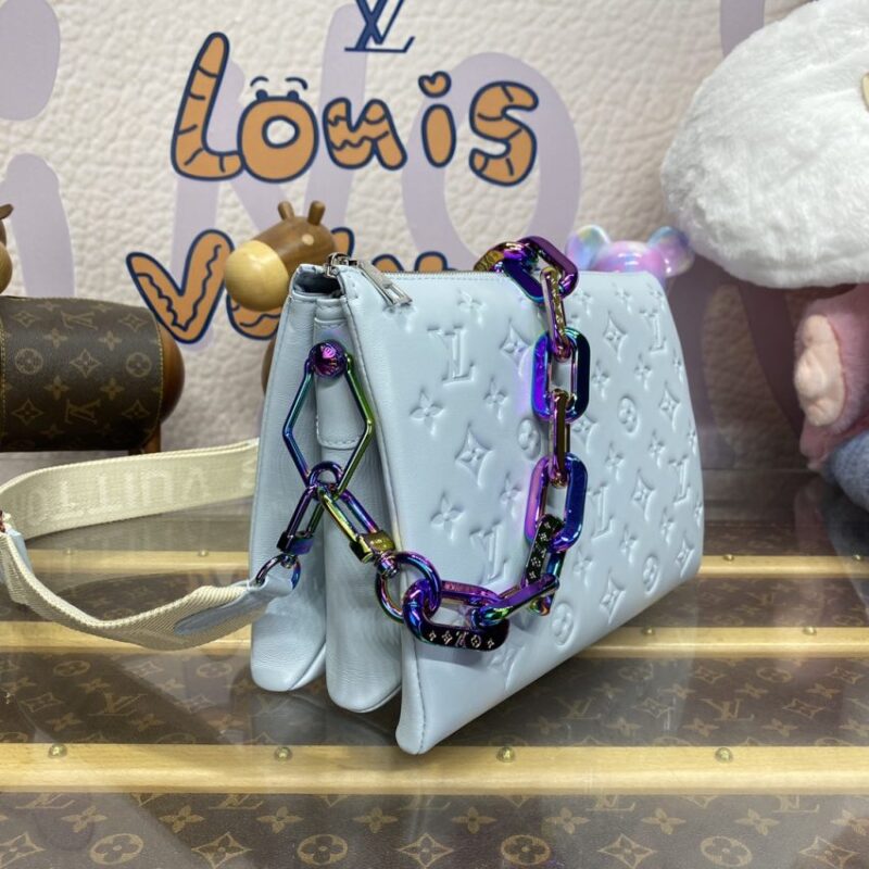 Replica Louis Vuitton Coussin Blue - 1:1 designer replica handbag
