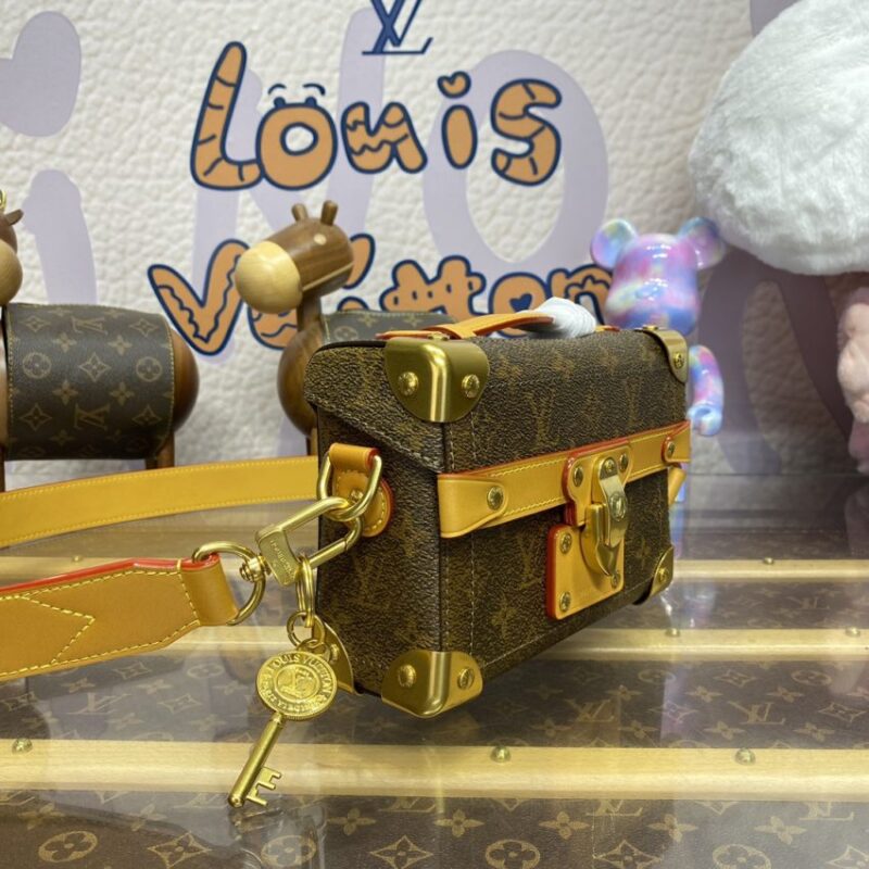 Replica Louis Vuitton Soul Trunk Cross-Body Brown - premium-grade designer purse dupe