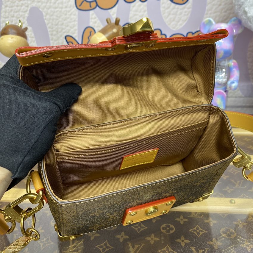 Replica Louis Vuitton Soul Trunk Cross-Body Brown - authentic-look luxury purse replica