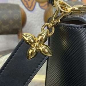Replica Louis Vuitton Twist Black With Strap - top-tier luxury replica shoulder bag