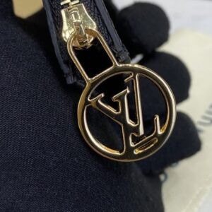 Replica Louis Vuitton Romy Card Holder Black - premium 1:1 fake handbag model