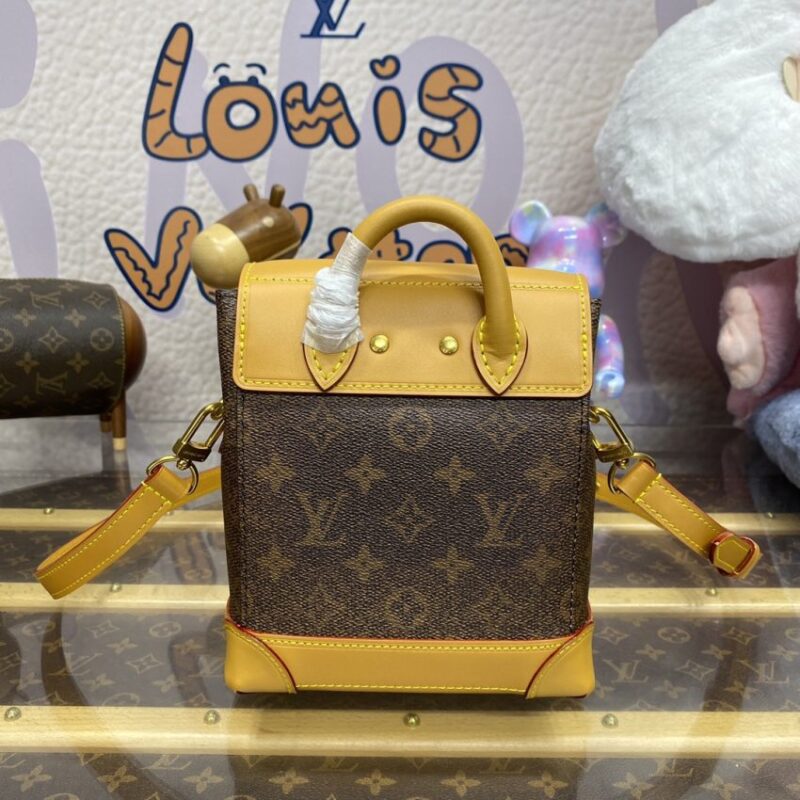Replica Louis Vuitton Steamer Brown - near-authentic luxury replica handbag