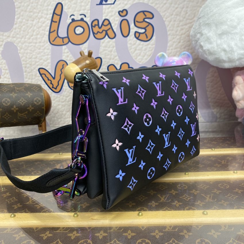 Replica Louis Vuitton Coussin Black Purple - realistic designer-inspired fake bag