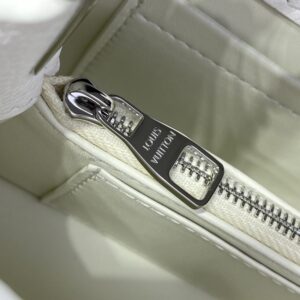 Replica Loius Vuitton Capucines East West White - 1:1 designer replica handbag