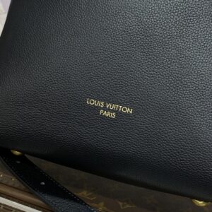 Replica Louis Vuitton Low Key Hobo Black - top-tier luxury replica shoulder bag