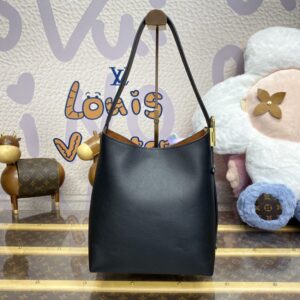 Replica Louis Vuitton Low Key Hobo Black - authentic-look luxury purse replica