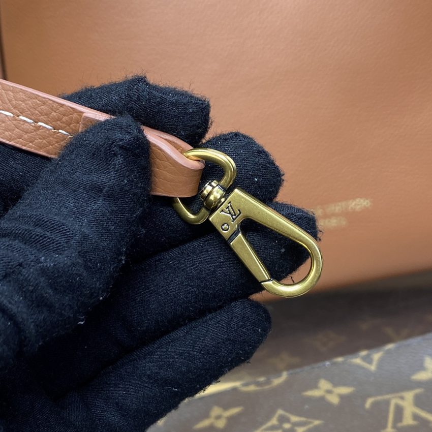 Replica Louis Vuitton Low Key Hobo Brown - near-authentic luxury replica handbag