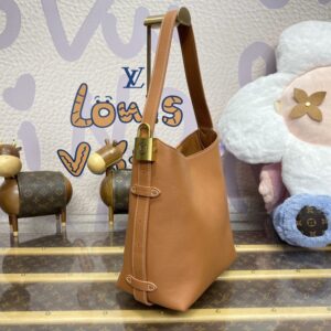 Replica Louis Vuitton Low Key Hobo Brown - authentic-look luxury purse replica