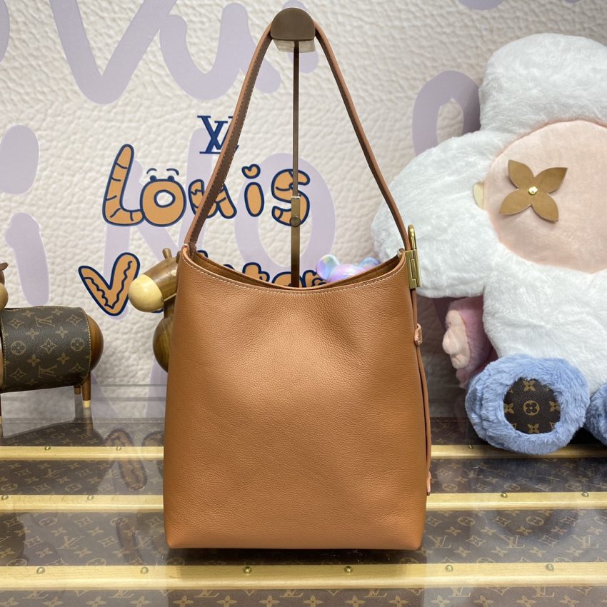 Replica Louis Vuitton Low Key Hobo Brown - ultra-realistic fake designer tote