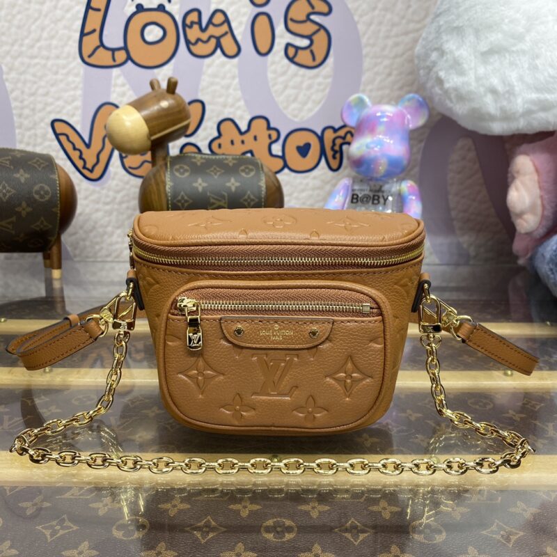 Replica Louis Vuitton Bumbag Mini Full Brown - realistic designer-inspired fake bag