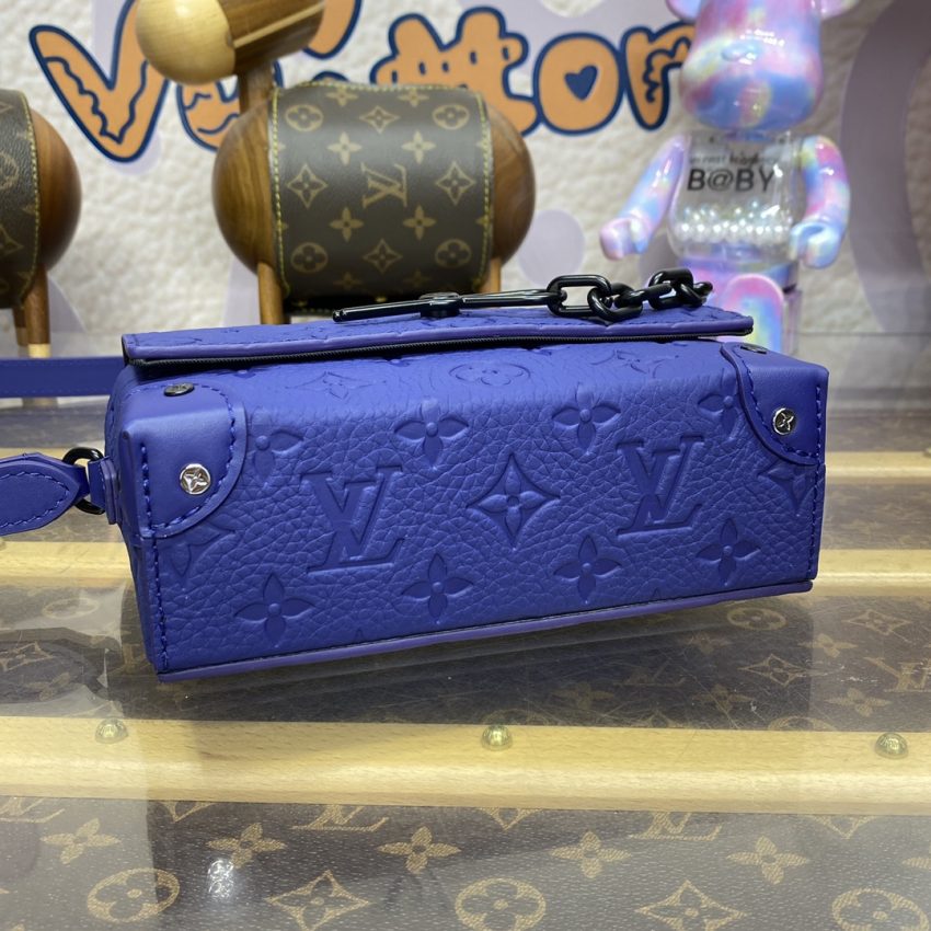 Replica Louis Vuitton Steamer Wearable Wallet Blue - 1:1 designer replica handbag