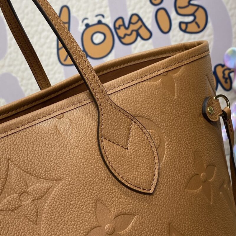 Replica Louis Vuitton Neverfull MM Full Brown - top-rated replica designer bag