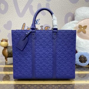 Replica Louis Vuitton Sac Plat 24H Blue - high-end fake designer purse