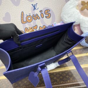 Replica Louis Vuitton Sac Plat 24H Blue - 1:1 designer replica handbag