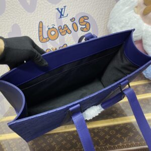 Replica Louis Vuitton Sac Plat 24H Blue - high-end fake designer purse