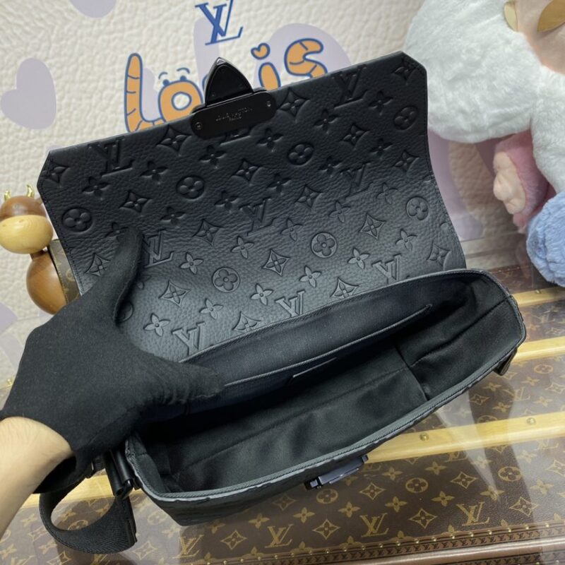 Replica Louis Vuitton S-Cape Messenger Full Black - high-accuracy replica luxury purse