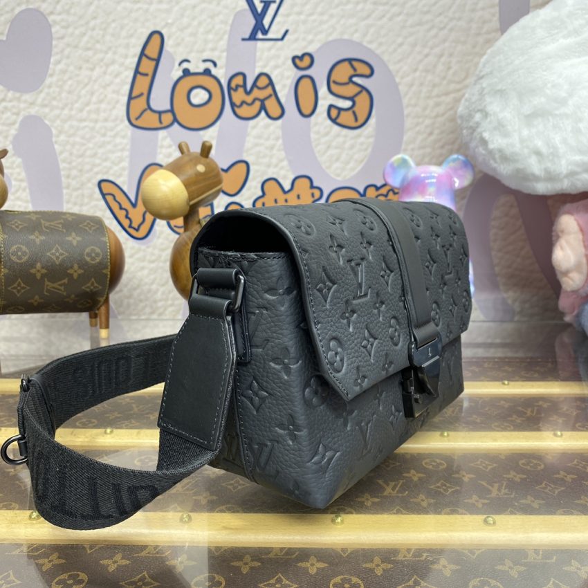 Replica Louis Vuitton S-Cape Messenger Full Black - high-accuracy replica luxury purse