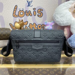 Replica Louis Vuitton S-Cape Messenger Full Black - authentic-look luxury purse replica