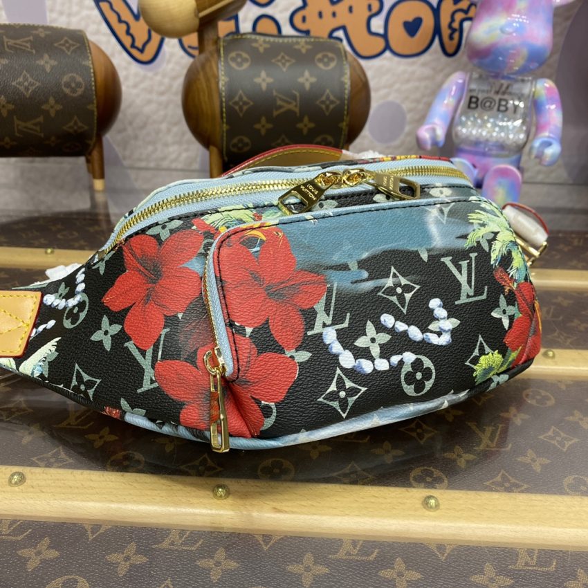 Replica Louis Vuitton Bumbag Rush Flower - realistic designer-inspired fake bag