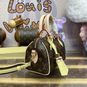 Replica Louis Vuitton Speedy 18 Brown - high-accuracy replica luxury purse