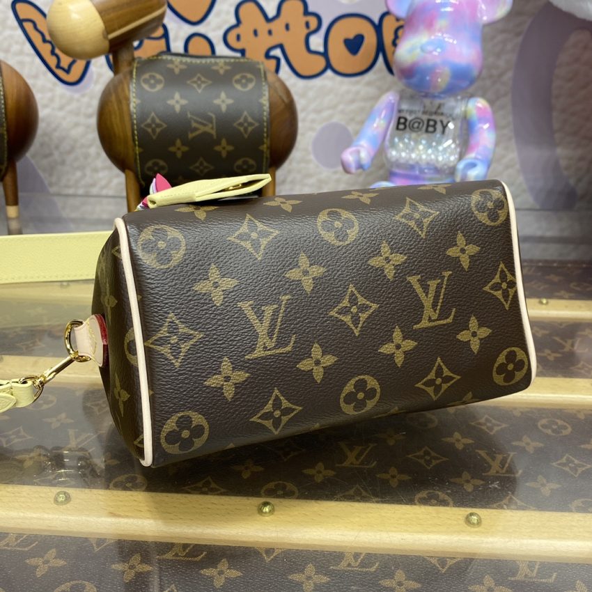 Replica Louis Vuitton Speedy 18 Brown - realistic designer-inspired fake bag
