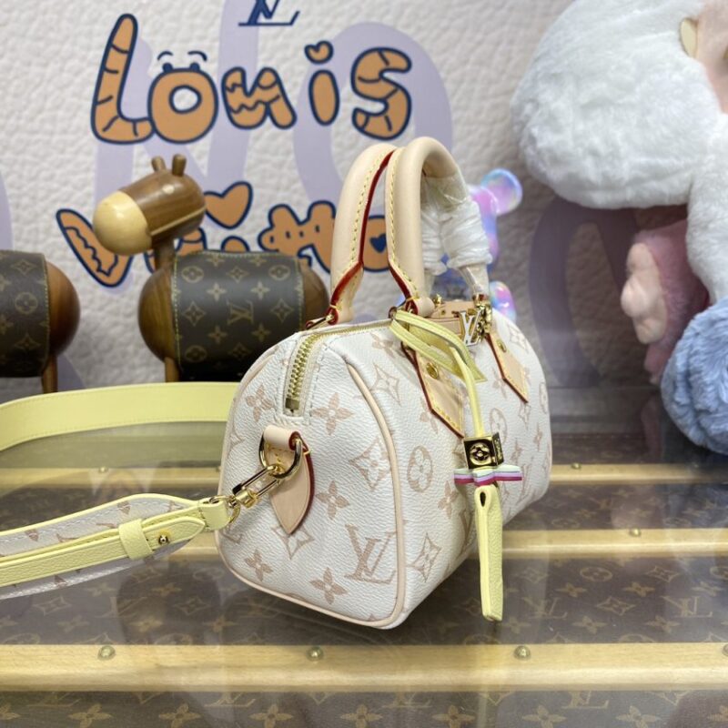 Replica Louis Vuitton Speedy 18 Beige - premium-grade designer purse dupe