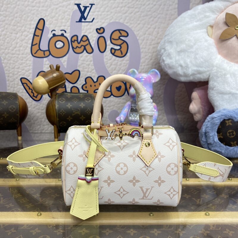 Replica Louis Vuitton Speedy 18 Beige - authentic-look luxury purse replica