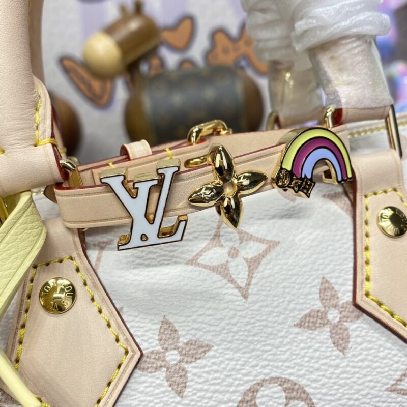Replica Louis Vuitton Speedy 18 Beige - ultra-realistic fake designer tote