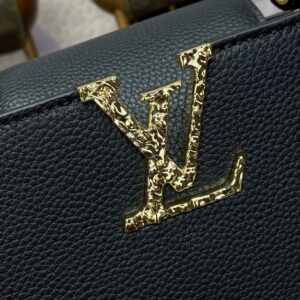 Replica Loius Vuitton Capucines East West Black - authentic-look luxury purse replica