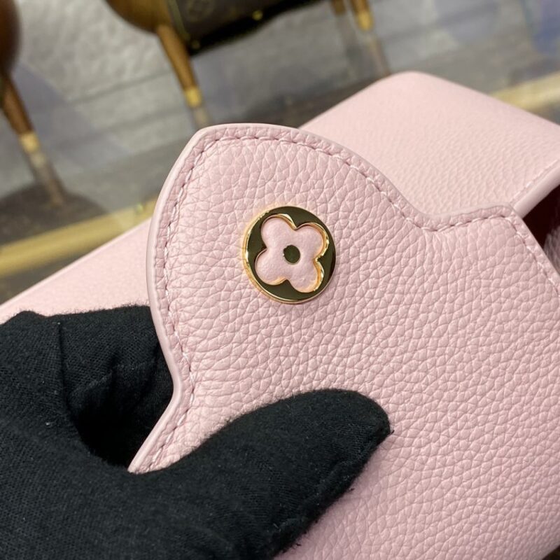 Replica Loius Vuitton Capucines East West Pink - high-quality designer bag clone