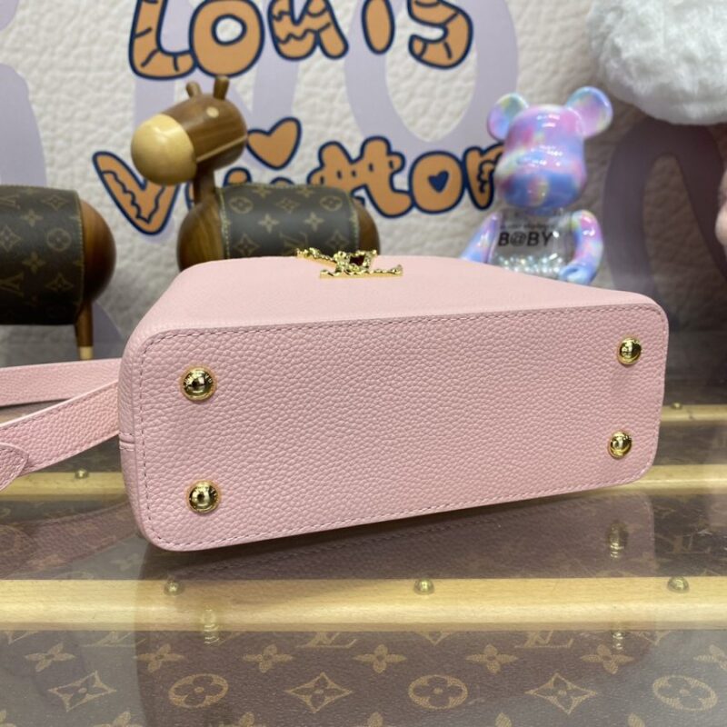 Replica Loius Vuitton Capucines East West Pink - elite superclone designer purse
