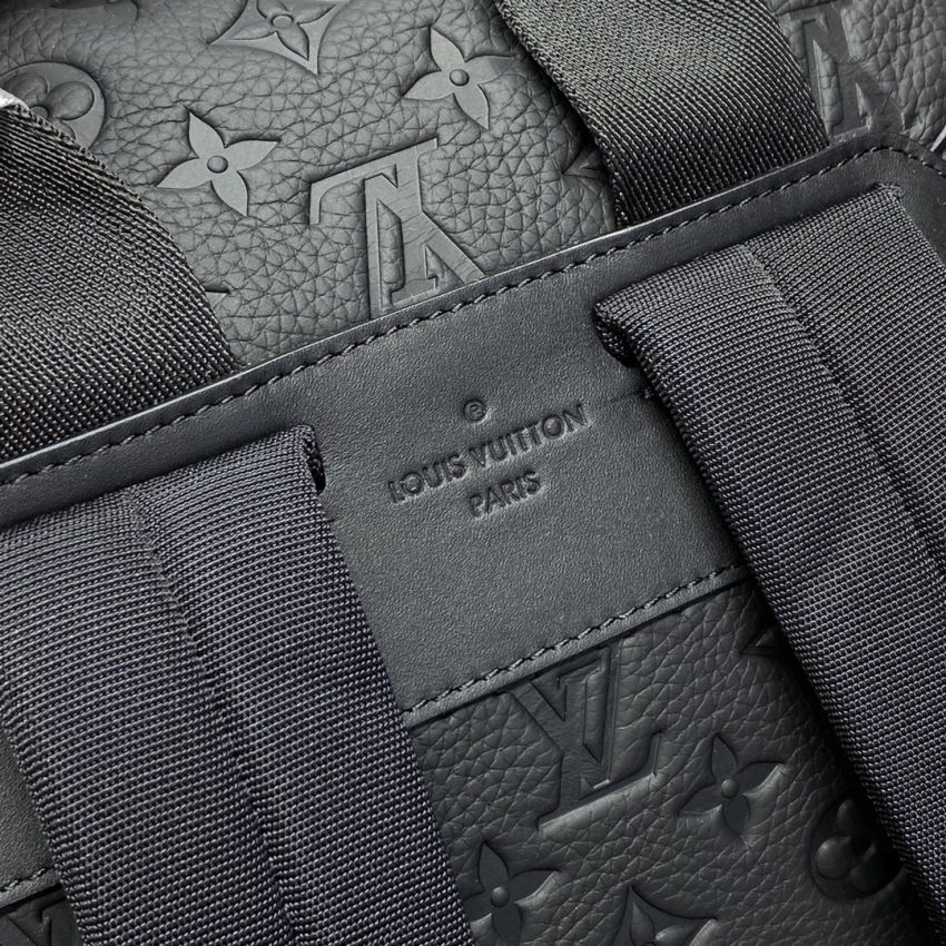 Replica Louis Vuitton Montsouris Black - 1:1 designer replica handbag