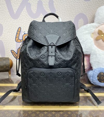Replica Louis Vuitton Montsouris Black - ultra-realistic fake designer tote
