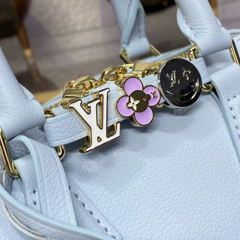 Replica Louis Vuitton Speedy 18 Sky Blue - authentic-look luxury purse replica