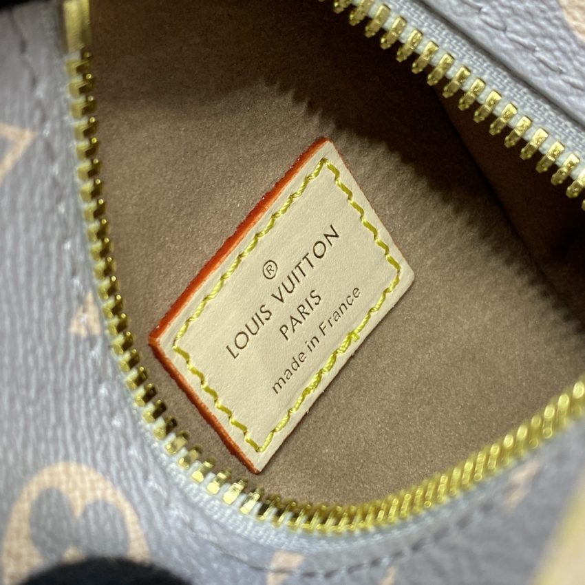 Replica Louis Vuitton Side Trunk Canvas Beige - near-authentic luxury replica handbag