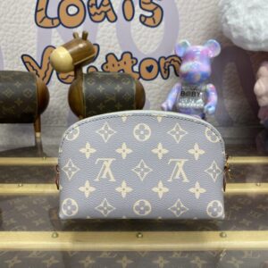 Replica Louis Vuitton Pochette Cosmétique Grey - authentic-look luxury purse replica