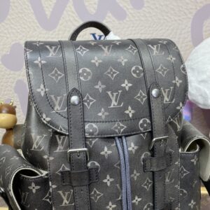Replica Louis Vuitton Christopher Backpack Grey - high-accuracy replica luxury purse