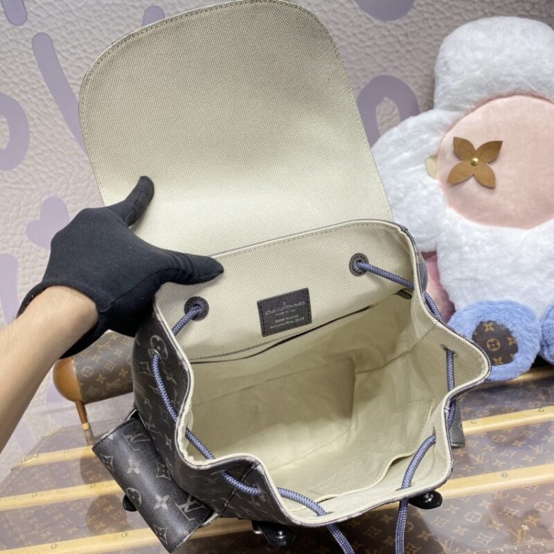 Replica Louis Vuitton Christopher Backpack Grey - top-rated replica designer bag