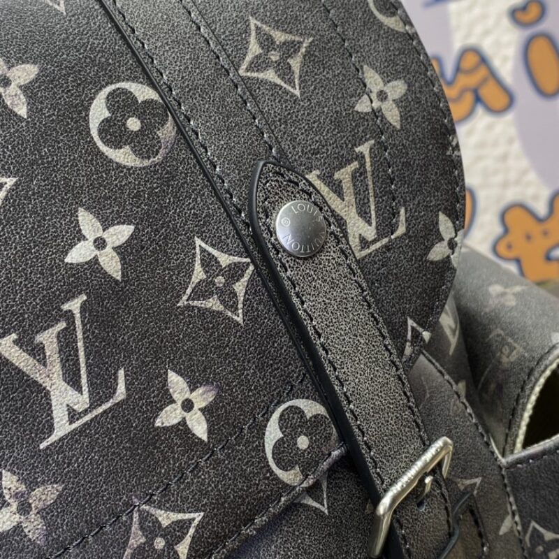 Replica Louis Vuitton Christopher Backpack Grey - high-quality designer bag clone