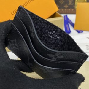 Replica Louis Vuitton Card Holder Black - near-authentic luxury replica handbag