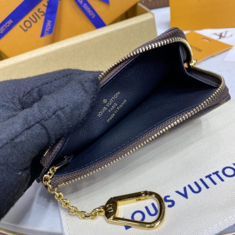 Replica Louis Vuitton Card Holder Recto Verso Brown - high-end fake designer purse