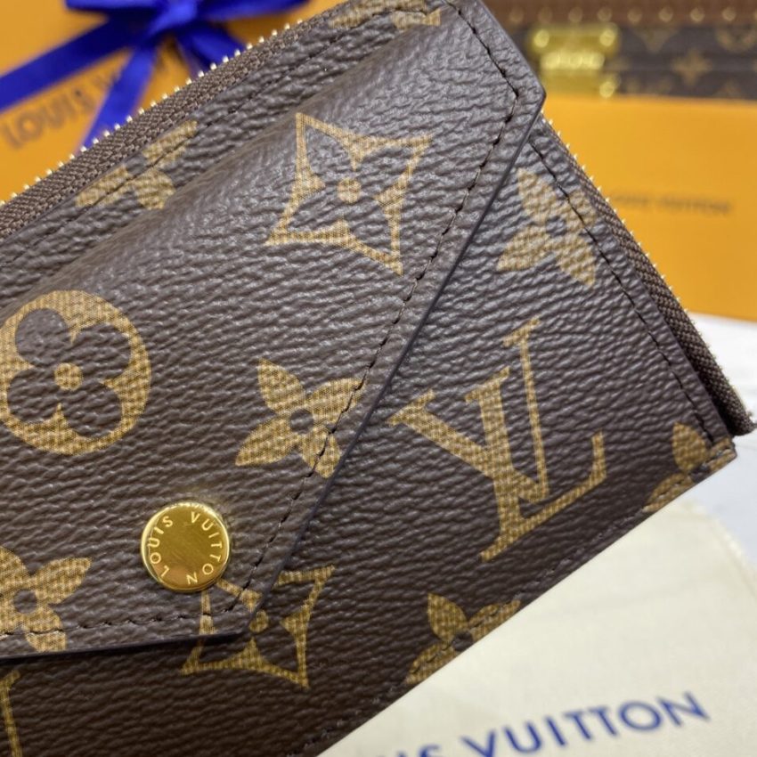 Replica Louis Vuitton Card Holder Recto Verso Brown - ultra-realistic fake designer tote