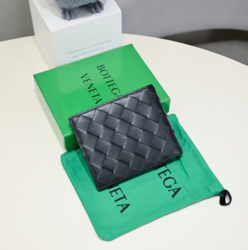 Replica Bottega Veneta 2 Fold Wallet - 1:1 designer replica handbag